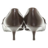 L'autre Chose Pumps/Peeptoes Leather in Brown