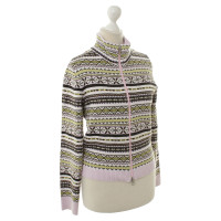 Bogner Knit Jacket with Norwegian pattern