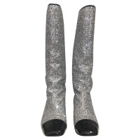 Chanel Boots in Silvery