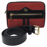 Gucci Ophidia Belt Bag. Leer in Rood