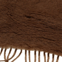 Max Mara Scarf/Shawl Wool in Brown