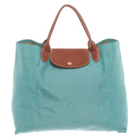 Longchamp Le Pliage M in Turquoise