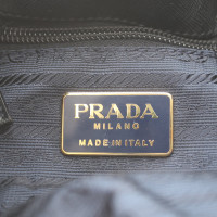 Prada Beuteltasche in Dunkelblau