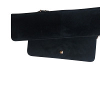 Chanel Flap Bag aus Wildleder in Schwarz