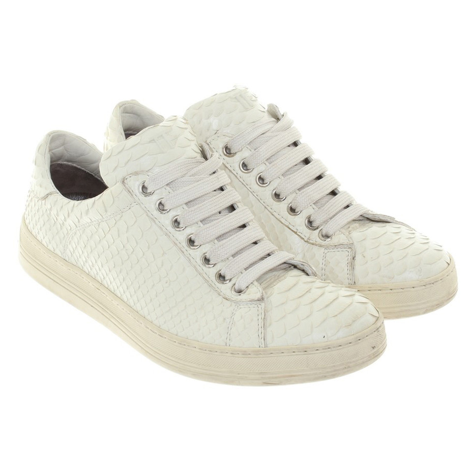 Tom Ford Sneakers in bianco