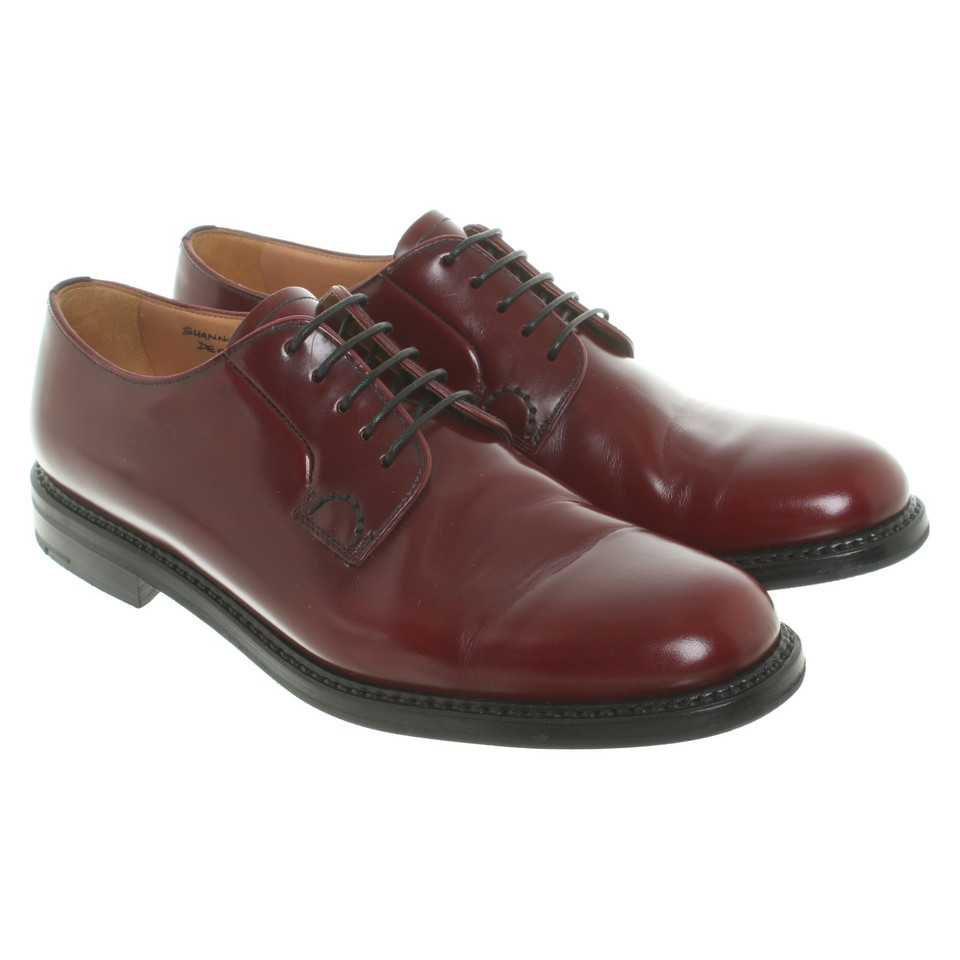 Church's Lace-up shoes in Bordeaux