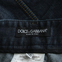 Dolce & Gabbana Skirt Cotton in Blue
