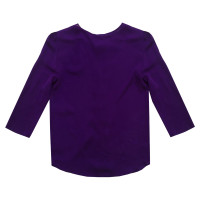 Tara Jarmon Top Silk in Violet