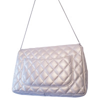 Chanel Mademoiselle Leather in Silvery