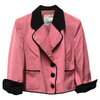 Moschino Cheap And Chic Veste/Manteau en Coton en Rose/pink