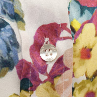 D&G Zijden blouse met bloemenprint