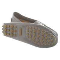 Coach Slippers/Ballerinas Leather in Silvery
