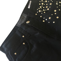 Versace Pants with metal studs