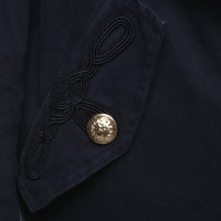 Bazar Deluxe Mantel mit Echtpelzkragen 