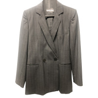 Emporio Armani Anzug aus Wolle in Grau