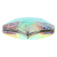 Just Cavalli clutch with hologram effect