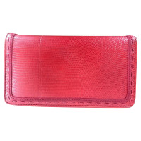 Lancel Bag/Purse Leather in Red
