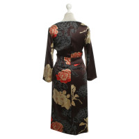 Hugo Boss zijden jurk met bloemmotief