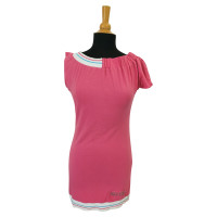 Cesare Paciotti Kleid aus Baumwolle in Rosa / Pink