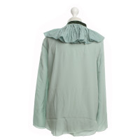 Chloé Blouse en soie à la menthe