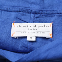 Chinti And Parker  Top Cotton in Blue