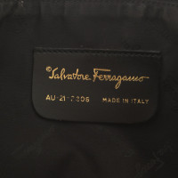 Salvatore Ferragamo clutch in zwart