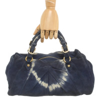 Miu Miu Sac à main en Cuir en Bleu