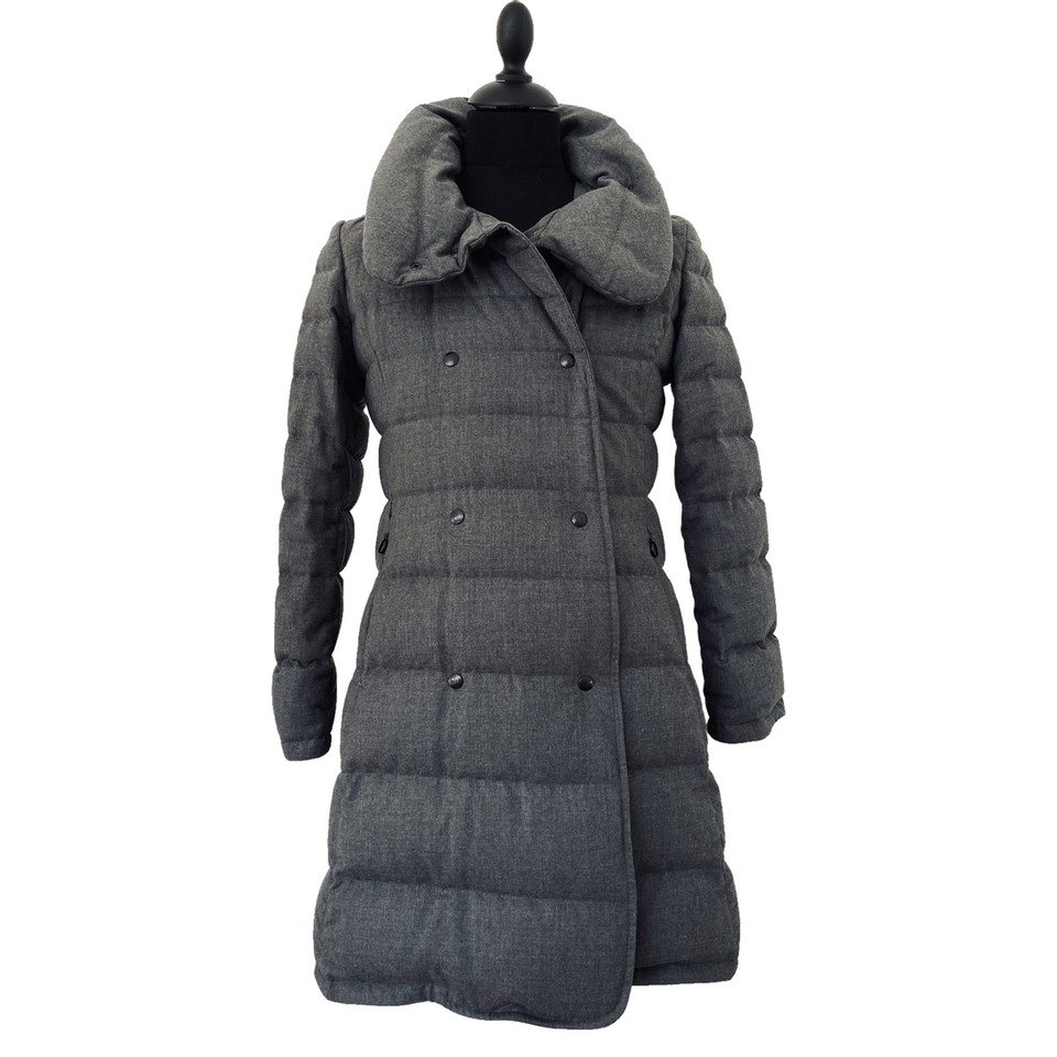 Akris Jacke/Mantel aus Wolle in Grau