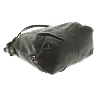 Coach Lederhandtasche in Schwarz