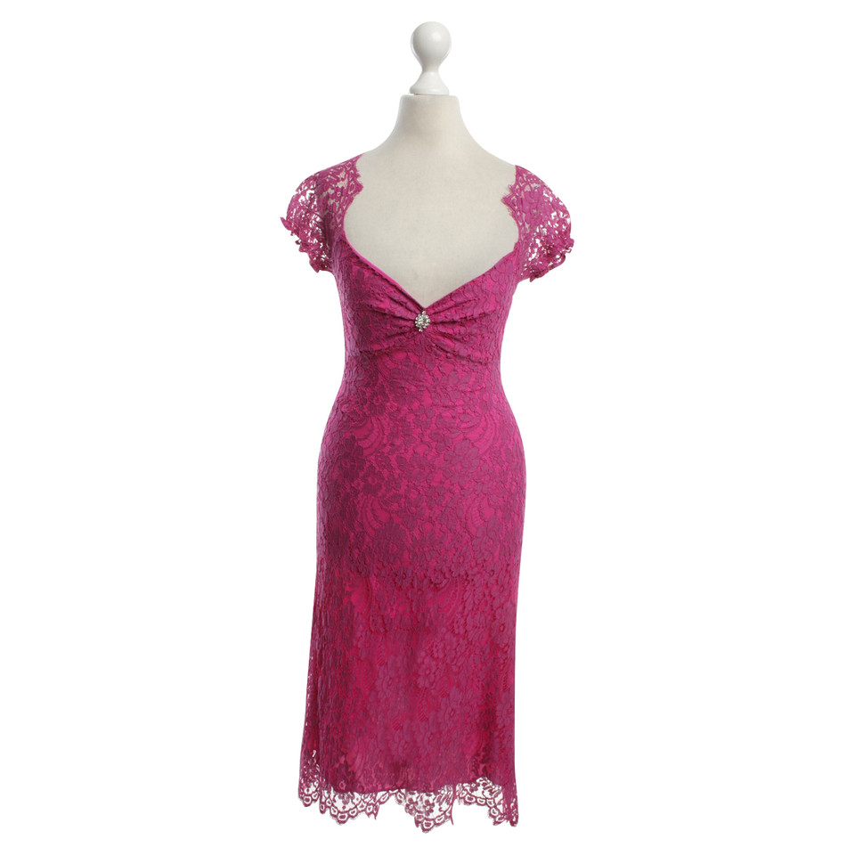 Dolce & Gabbana Dress in pink lace