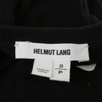Helmut Lang Maglia top in nero