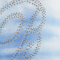 Blumarine T-shirt with batik pattern