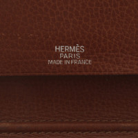 Hermès Card Case in Bruin