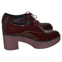 Fratelli Rossetti Lace-up shoes Patent leather in Bordeaux
