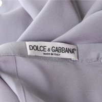 Dolce & Gabbana Oberteil & Rock in Blau-Grau