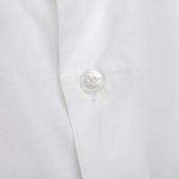 Yohji Yamamoto Katoenen blouse in het wit