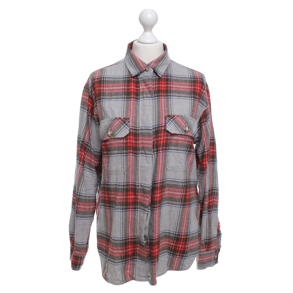 Closed Flanellbluse mit Karo-Muster