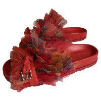 Alexander McQueen Sandals Leather in Red