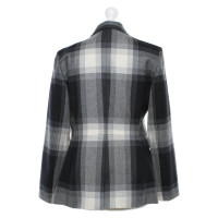 Moschino Blazer mit Karo-Muster