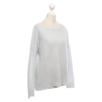 360 Sweater Top en Cachemire en Bleu