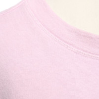 Acne Oberteil aus Baumwolle in Rosa / Pink