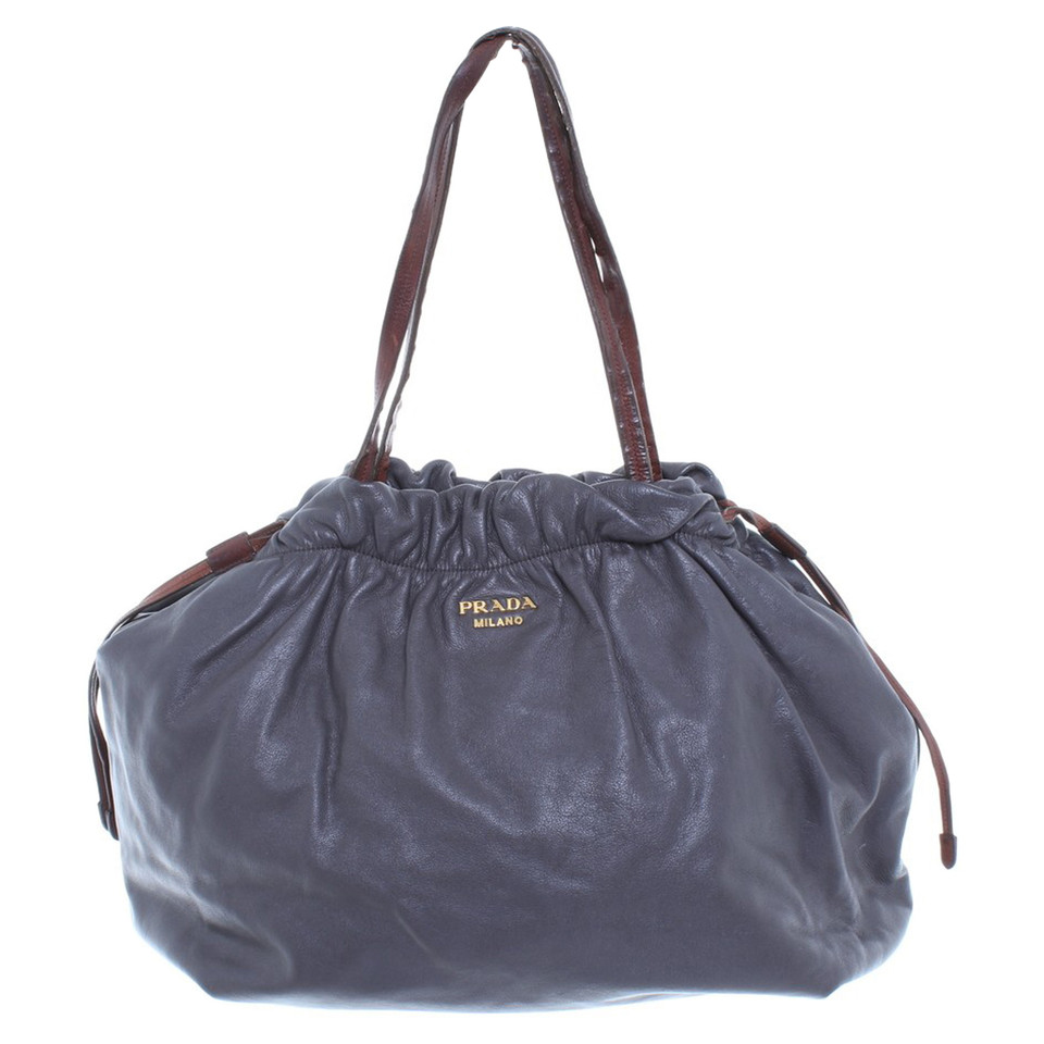 Prada Handtasche in Grau