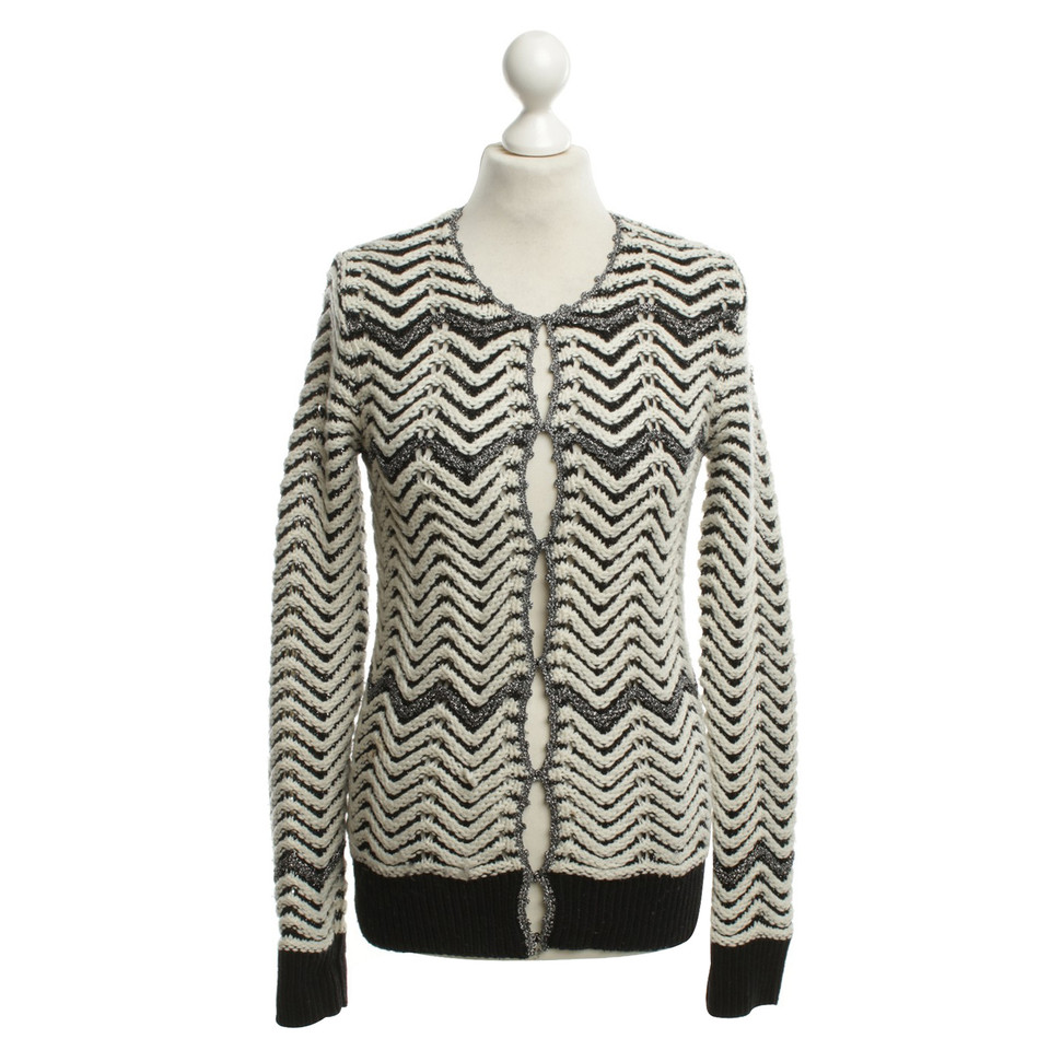 Maje Sweater with pattern