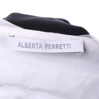 Alberta Ferretti Jurk in zwart / wit