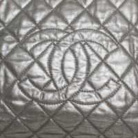 Chanel Shopper Leather in Grey