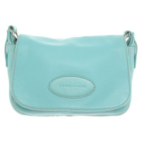 Coccinelle Shoulder bag Leather in Turquoise