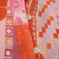 Kenzo Zijden blouse met patroon