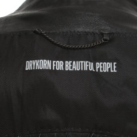 Drykorn Leather jacket in black