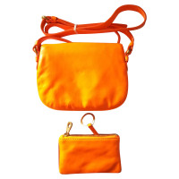 Marc By Marc Jacobs Handbag Leather in Orange