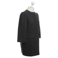 Dolce & Gabbana cappotto di lana in grigio scuro